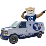Cosmo the Cougar BYU Cougars Mascot Cosmobile Bobblehead (Presale)