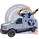 Cosmo the Cougar BYU Cougars Mascot Cosmobile Bobblehead (Presale)