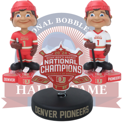 Denver Pioneers 2024 NCAA Men's Hockey National Champions Bobbleheads (Presale)