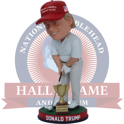 Donald Trump Golf Putting Bobblehead