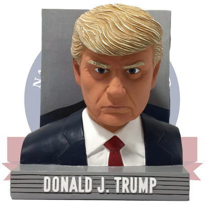 Donald Trump Mug Shot Bobblehead (Presale)