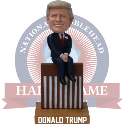 Donald Trump on Border Wall Bobblehead