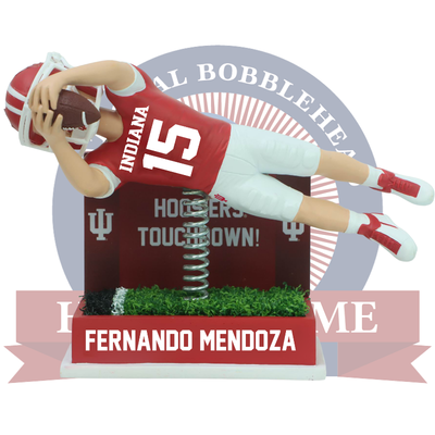 Fernando Mendoza Indiana Hoosiers Diving Touchdown Bobblehead (Presale)