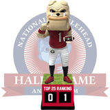 Georgia Bulldogs Football Top 25 Ranking Tracker Bobblehead (Presale)