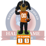 Tennessee Volunteers Football Top 25 Ranking Tracker Bobblehead (Presale)