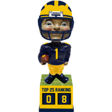 Michigan Wolverines Football Top 25 Ranking Tracker Bobblehead (Presale)