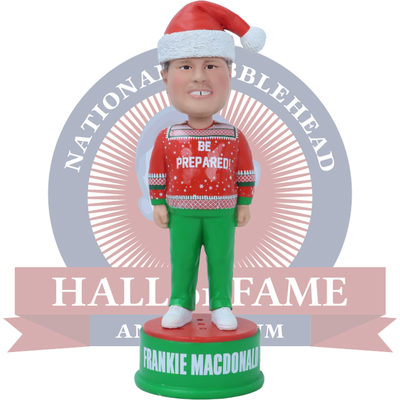 Frankie MacDonald Talking Christmas Bobblehead