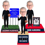 Coach Geno Auriemma UConn Huskies Win Record Bobbleheads (Presale)