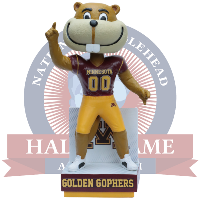 Goldy Gopher Minnesota Golden Gophers Mascot Bobblehead