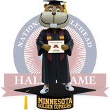 Goldy Gopher Minnesota Golden Gophers Mascot Graduation Bobblehead (Presale)
