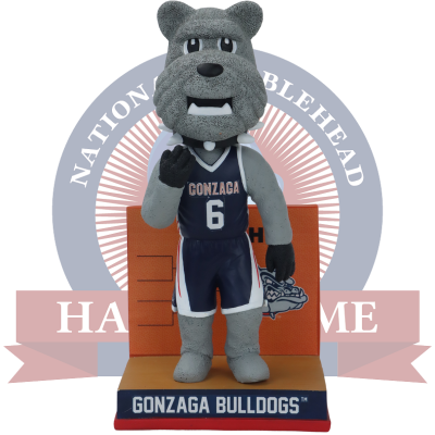 Gonzaga Bulldogs Basketball Spike the Bulldog Dancing in March Bobblehead (Presale)