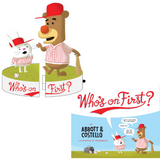 Abbott & Costello “Who’s On First?” Book Character Talking Bobbleheads (Presale)