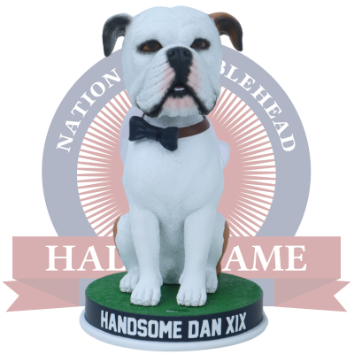 Handsome Dan XIX Yale Bulldogs Live Bulldog Bobblehead (Presale)