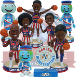 Harlem Globetrotters 100th Anniversary Bobblehead Set of 9 (Presale)