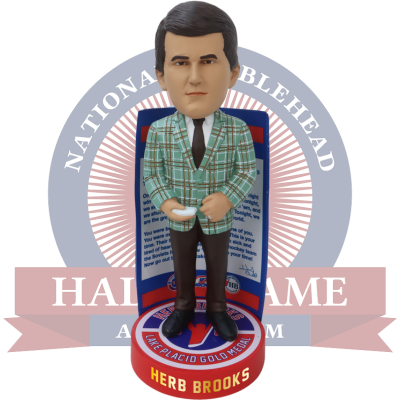 Herb Brooks USA Hockey 1980 Gold Medal Bobblehead