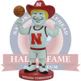 Herbie Husker Nebraska Cornhuskers Basketball Bobblehead (Presale)
