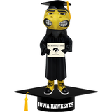 Herky the Hawk Iowa Hawkeyes Mascot Graduation Bobblehead (Presale)