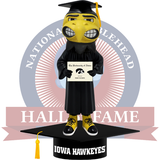 Herky the Hawk Iowa Hawkeyes Mascot Graduation Bobblehead (Presale)