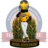 Herky the Hawk Iowa Hawkeyes Mascot Baseball Cornfield Bobblehead (Presale)