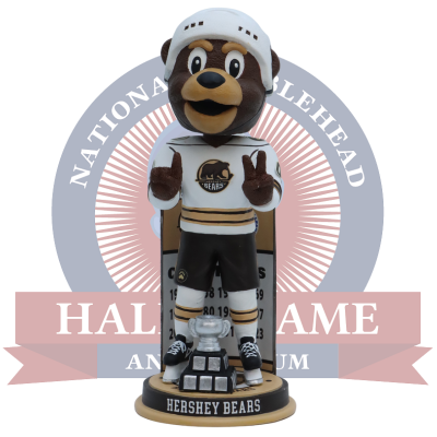 Coco the Bear Hershey Bears Mascot 12-Time Calder Cup Champions Bobblehead