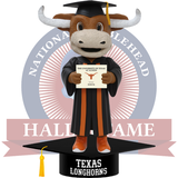 Hook 'Em Texas Longhorns Mascot Graduation Bobblehead (Presale)