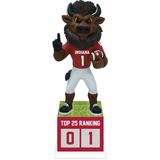 Hoosier the Bison Indiana Hoosiers Football Top 25 Ranking Tracker Bobblehead (Presale)