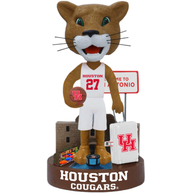 Houston Cougars Basketball Welcome to San Antonio Bobbleheads (Presale)