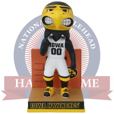 Iowa Hawkeyes Basketball Herky the Hawk Dancing in March Bobblehead (Presale)