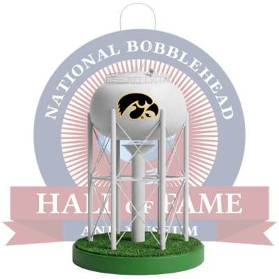 Iowa Hawkeyes Water Tower Bobble Ornament (Presale)