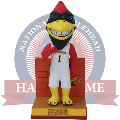 Iowa State Cyclones Basketball Cy the Cardinal Dancing in March Bobblehead (Presale)