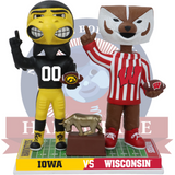 Iowa vs. Wisconsin Football Rivalry Bobblehead