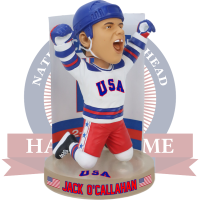 Jack O'Callahan USA Hockey 1980 Gold Medal Bobblehead