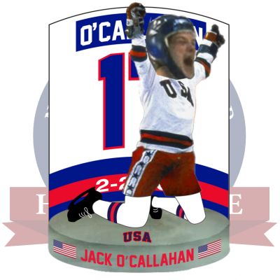 Jack O'Callahan USA Hockey 1980 Gold Medal Bobblehead (Presale)