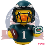 Philadelphia Eagles Super Bowl LIX Champions Bobble Duck Mini Bobbleheads