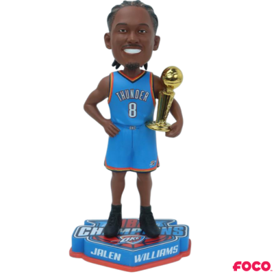 Oklahoma City Thunder 2025 NBA Champions Bobbleheads – National