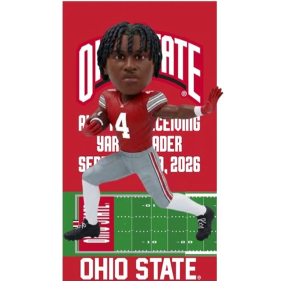 Jeremiah Smith Ohio State Buckeyes Record-Breaking Bobbleheads (Presale)