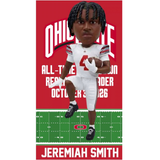 Jeremiah Smith Ohio State Buckeyes Record-Breaking Bobbleheads (Presale)