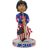 Jim Craig USA Hockey Miracle on Ice 1980 Gold Medal Blue Jersey Bobblehead