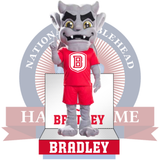 Kaboom! the Gargoyle Bradley Braves Mascot Bobblehead (Presale)