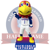 Kansas Jayhawks "Rock Chalk Jayhawk" Bobblehead (Presale)