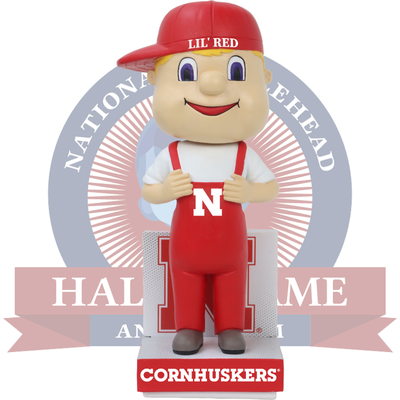 Lil Red Lil' Red Nebraska Cornhuskers Mascot Bobblehead (Presale) – National ...