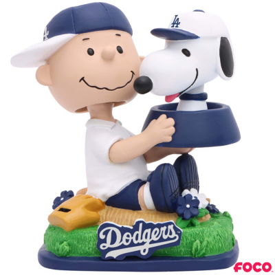 Charlie Brown & Snoopy Peanuts Dual Mini Bighead MLB