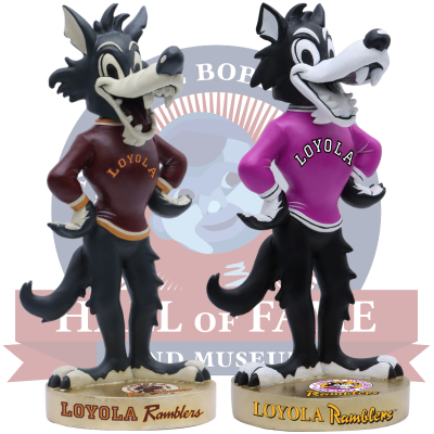 Loyola Ramblers Vintage Bobbleheads