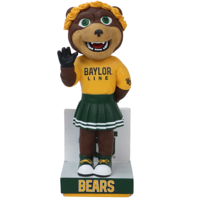 Marigold Baylor Bears Mascot Bobblehead (Presale)