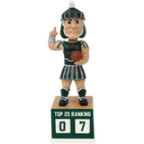 Michigan State Spartans Basketball Top 25 Ranking Tracker Bobblehead (Presale)