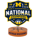 Michigan Wolverines 2026 NCAA Men's Basketball National Champions Bobbleheads (Presale)