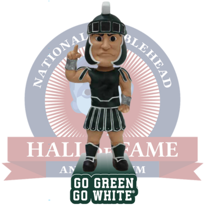 Michigan State Spartans "Go Green Go White" Bobblehead (Presale)