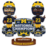 Michigan Wolverines 2023 National Champions Bobbleheads (Presale)