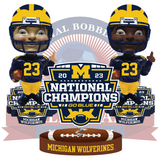 Michigan Wolverines 2023 National Champions Bobbleheads (Presale)