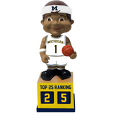 Michigan Wolverines Basketball Top 25 Ranking Tracker Bobblehead (Presale)